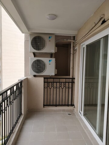 Balcony in 3 BHK Apartment at Raheja Vedaanta, Sector 108 – for Rent