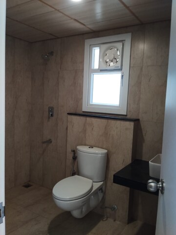 Bathroom in 3 BHK Apartment at Jayabheri The Summit, Narsingi – for Rent