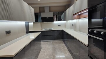Kitchen in 4 BHK Builder Floor at Whispering Meadows, Sector 43 – for Sale