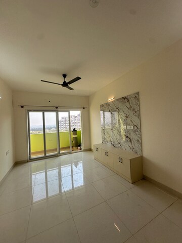 Living Room in 2 BHK Apartment at Salarpuria Sattva Park Cubix, Devanahalli – for Rent