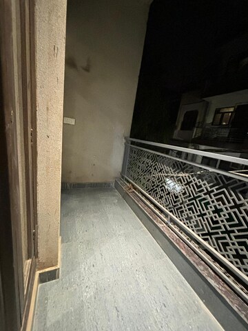 Balcony in 3 BHK Builder Floor at Freedom Fighters Enclave – for Rent