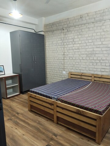 Bedroom in 2 BHK Builder Floor at Ansal Plaza Sector-23, Sector 23 – for Rent