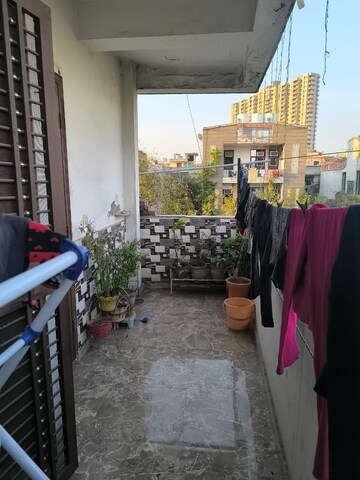 Balcony in 4 BHK Builder Floor at Shakti Khand – for Rent