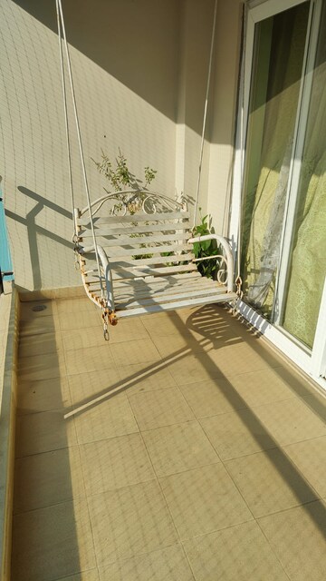Balcony in 3 BHK Apartment at Nagarjuna Maple Heights, Mahadevpura – for Rent
