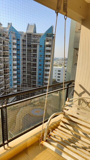 Balcony in 3 BHK Apartment at Nagarjuna Maple Heights, Mahadevpura – for Rent