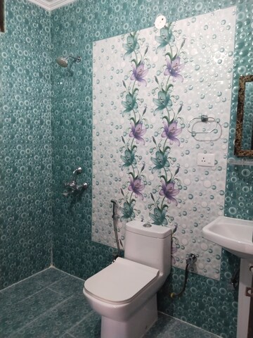Bathroom in 3 BHK Builder Floor at Ansal Plaza Sector-23, Sector 23 – for Rent