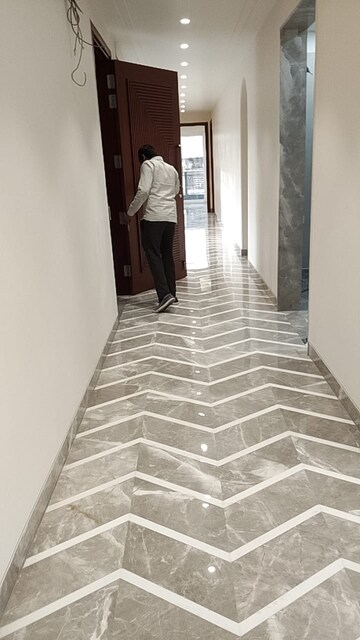Staircase in 5 BHK Builder Floor at Panchsheel Park – for Sale