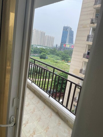 Balcony in 2 BHK Apartment at Panchsheel Greens, Sector 16 Greater Noida – for Rent