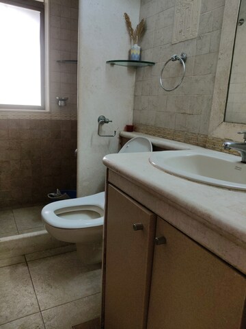 Bathroom in 2 BHK Apartment at K Raheja Vihar, Powai – for Rent