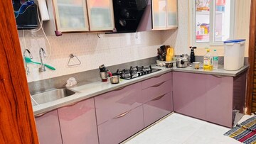Kitchen in 3 BHK Apartment at Jayabheri The Summit, Narsingi – for Rent
