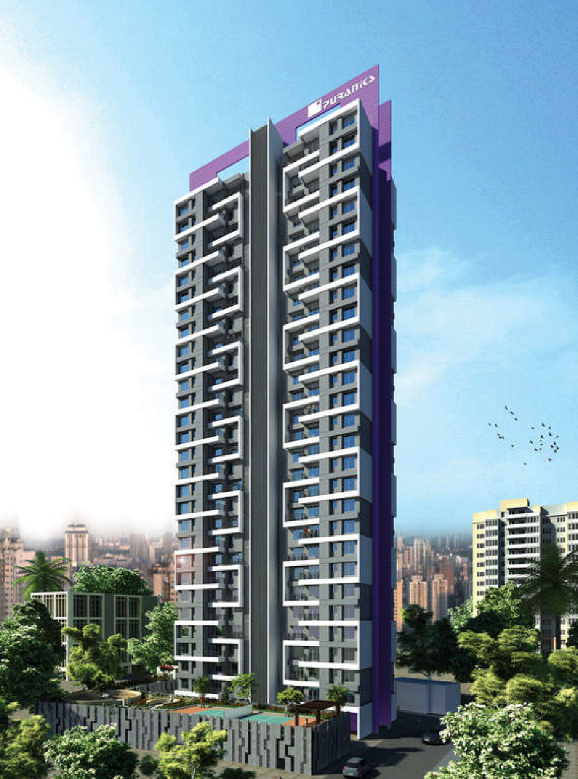 3 BHK Apartment For Sale in Puranik Hometown Phase III