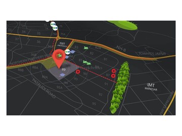 2.5 BHK Builder Floor – Map Location View at M3M Soulitude, Sector 89 - for Sale
