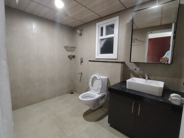 Bathroom in 2.5 BHK Apartment at Prestige High Fields, Gachibowli – for Rent