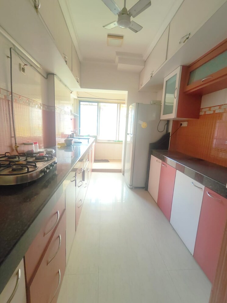 Kitchen, jangid-heights 3 Bedroom 1300 Sq.Ft. Apartment In Ghodbunder Road Thane 8336185