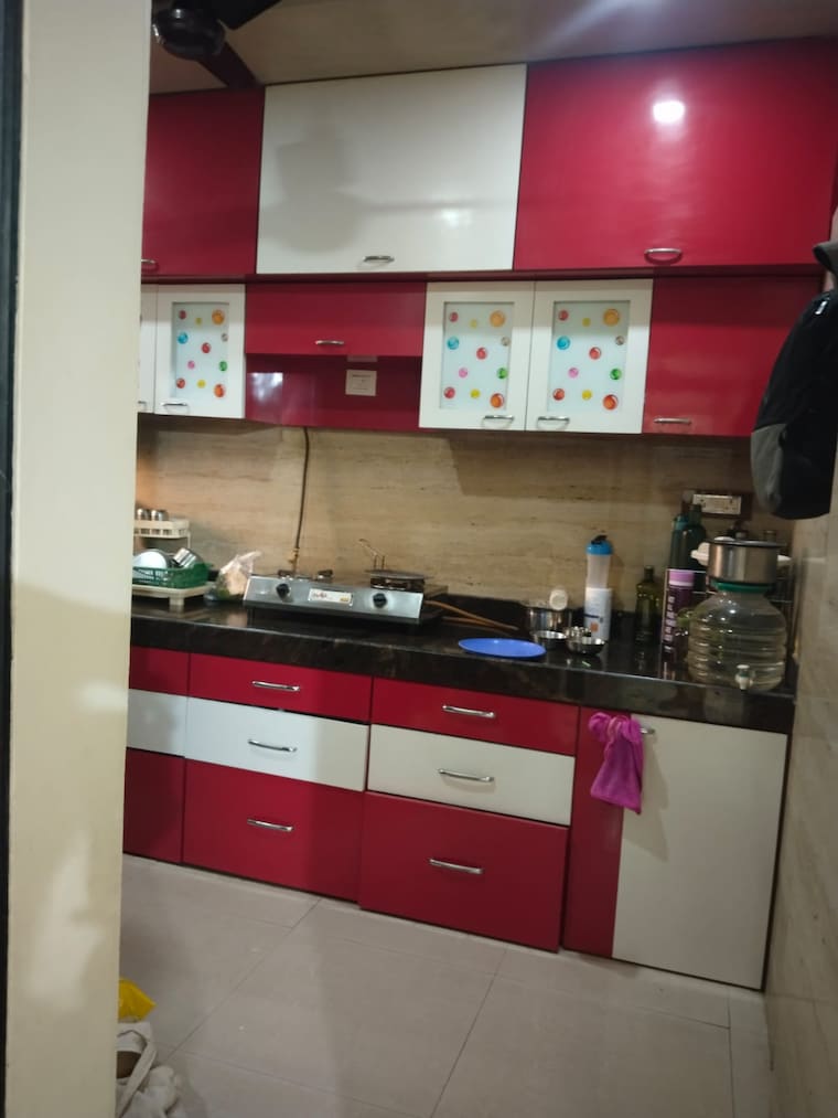 Kitchen, kavesar 1 Bedroom 505 Sq.Ft. Apartment In Kavesar Thane 8336231
