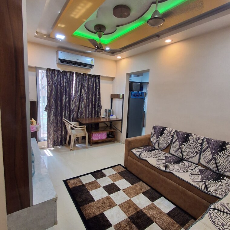 Living Room, shraddha-evoque 1 Bedroom 349 Sq.Ft. Apartment In Sonapur Mumbai 8336227