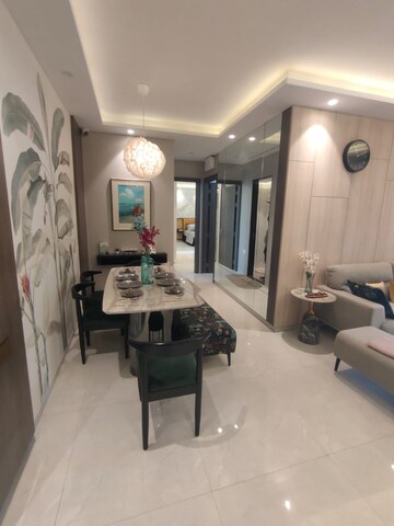 Living Room in 2 BHK Apartment at Nyati Esteban, Undri – for Sale