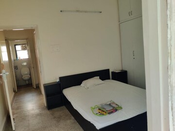 Bathroom in 2 BHK Apartment at Mantri Aangan, Koregaon Park – for Rent