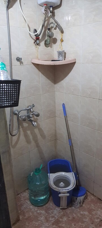 Bathroom in 2 BHK Apartment at Rashi Tower, Goregaon East – for Rent