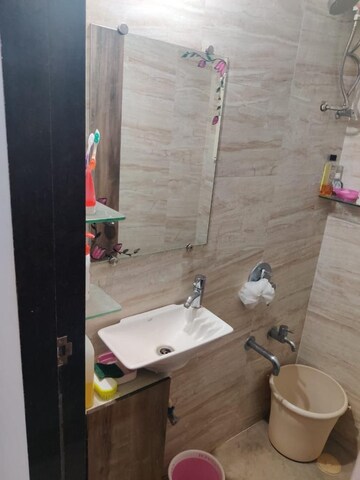 Bathroom in 1 BHK Apartment at Squarefeet Joy square, Kasarvadavali – for Rent