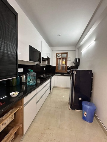 Kitchen in 1 BHK Builder Floor at Saket – for Rent