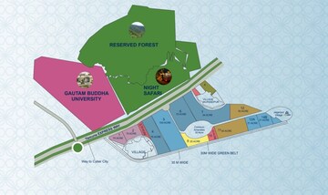  Plot – Map Location View at Tech Zone Greater Noida - for Sale