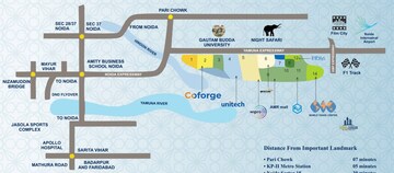  Plot – Map Location View at Tech Zone Greater Noida - for Sale