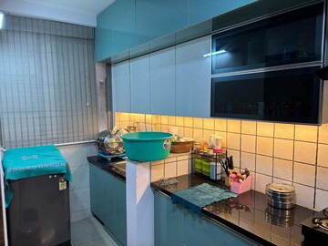 Kitchen in 2 BHK Apartment at Goyal Orchid Piccadilly, Thanisandra Main Road – for Rent