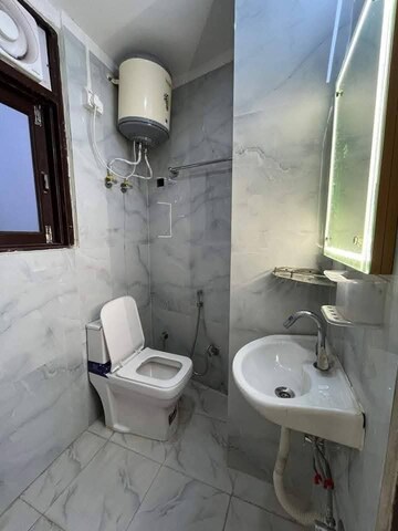 Bathroom in 2 BHK Apartment at Saket – for Rent