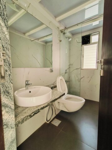 Bathroom in 3 BHK Apartment at Pride Platinum, Baner – for Rent