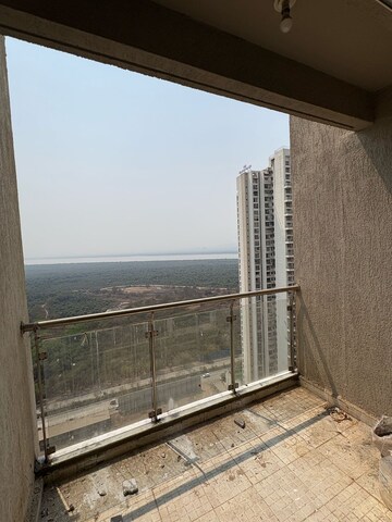 Balcony in 1 BHK Apartment at Bhairaav Goldcrest Residency, Ghansoli – for Rent