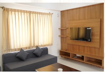 Living Room in 1 BHK Apartment at Kasavanahalli – for Rent
