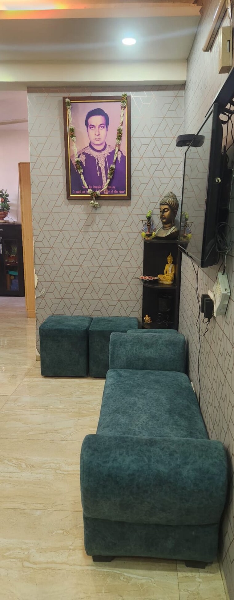 Living Room, trishla-city 2 Bedroom 1220 Sq.Ft. Apartment In Patiala Road Zirakpur 8337275