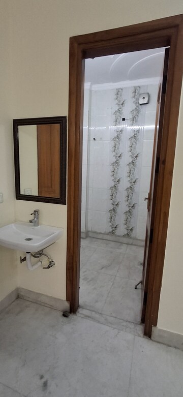 Bathroom in 3 BHK Builder Floor at Vivek Vihar Phase 1 – for Rent