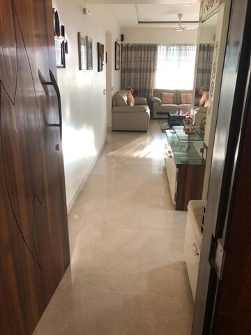 Balcony in 3 BHK Apartment at DB Orchid Woods, Goregaon East – for Rent