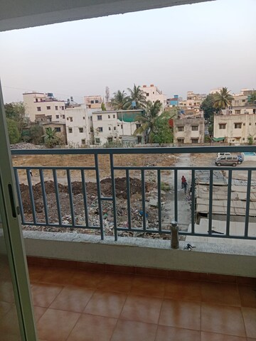 Balcony in 1 BHK Apartment at Bhaktamar Residency, Wadgaon Sheri – for Rent