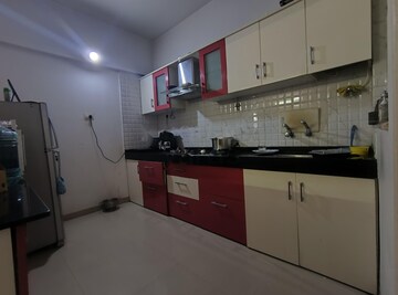 Kitchen in 3 BHK Apartment at Kolte Patil Beryl, Kharadi – for Rent