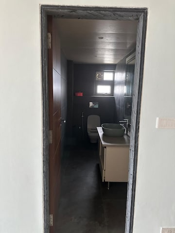 Bathroom in 3 BHK Apartment at Muppas Aishwarya Condos, Narsingi – for Rent