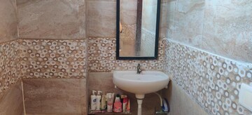 Bathroom in 2 BHK Apartment at Dharmadev Swaminarayan Park 3, Vasna – for Rent