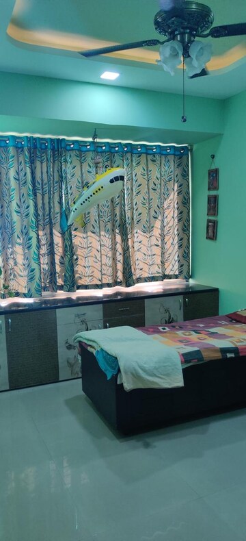 Bedroom in 2 BHK Apartment at Dharmadev Swaminarayan Park 3, Vasna – for Rent