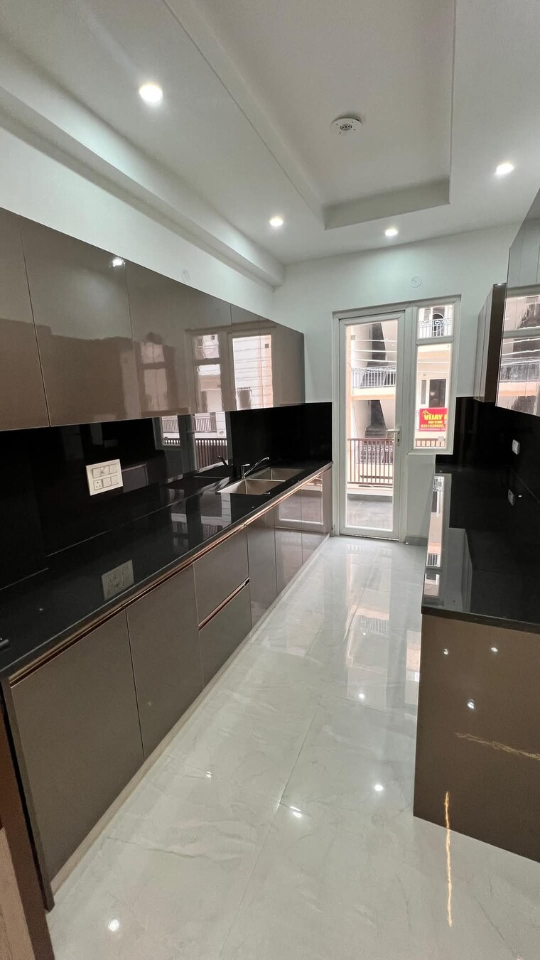 Kitchen, pir machalla 3 Bedroom 1300 Sq.Ft. Builder Floor In Pir Machalla Zirakpur 8338106