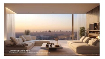 Living Room in 2 BHK Builder Floor at Tricity Aspire, Sector 34a Kharghar – for Sale