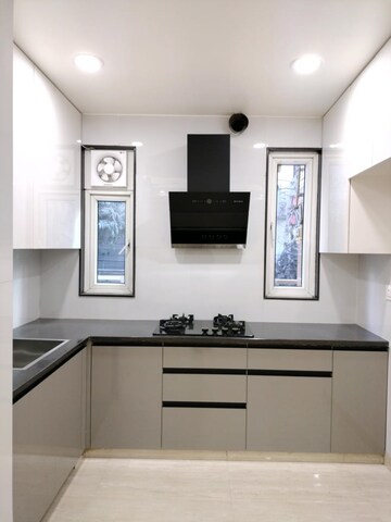 Kitchen in 4 BHK Builder Floor at Sector 17, Dwarka – for Rent