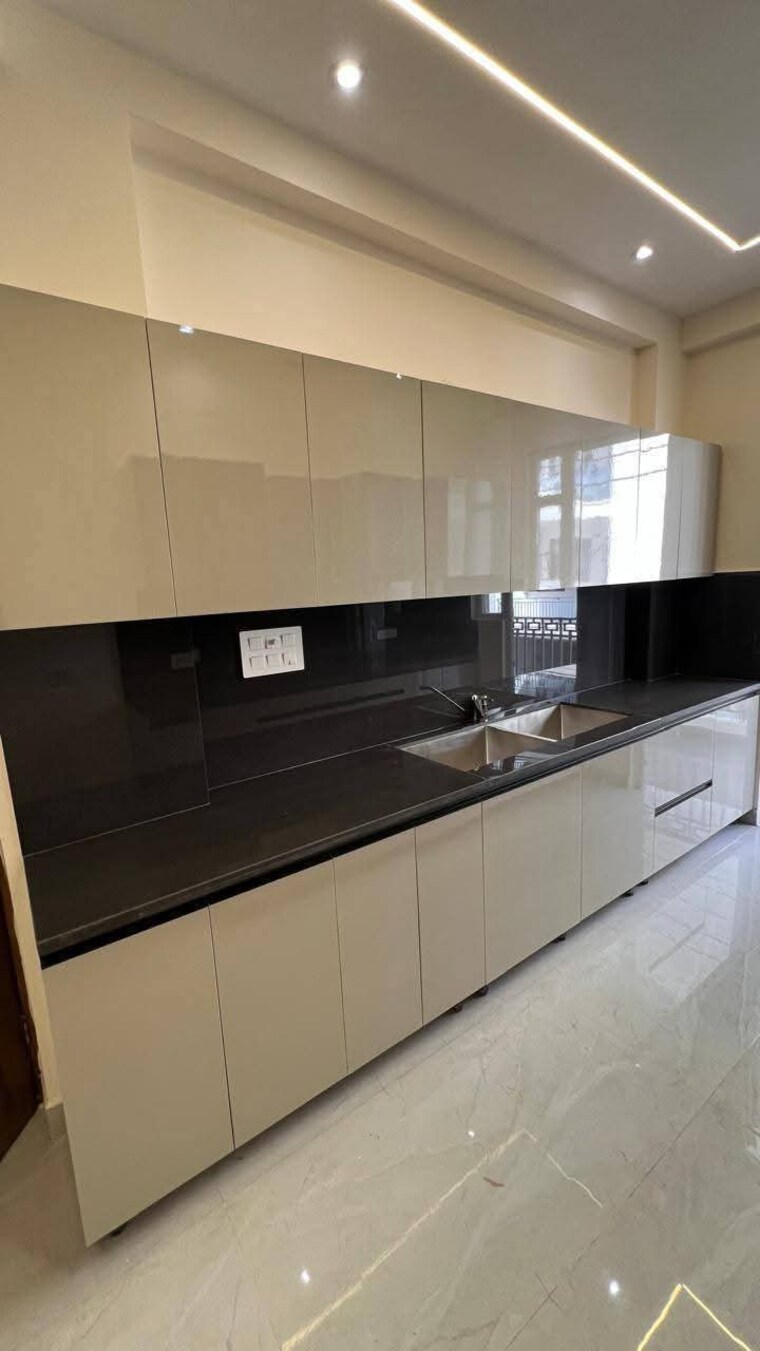 Kitchen, pir machalla 3 Bedroom 1300 Sq.Ft. Builder Floor In Pir Machalla Zirakpur 8338236