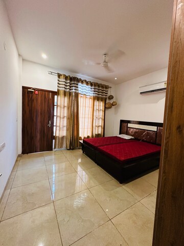 Master Bedroom in 3 BHK Apartment at Aerocity – for Rent