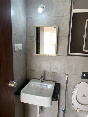 Bathroom in 3 BHK Apartment at Puravankara Silversands, Mundhwa – for Rent