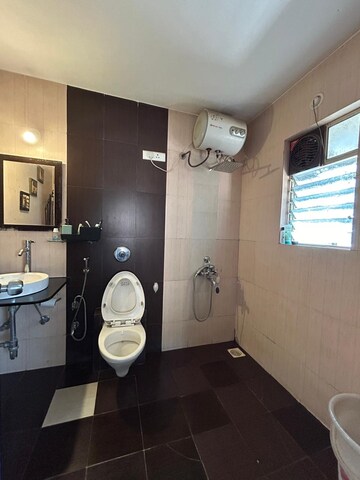 Attached Bathroom in 3 BHK Apartment at Bramha Avenue, Kondhwa – for Sale