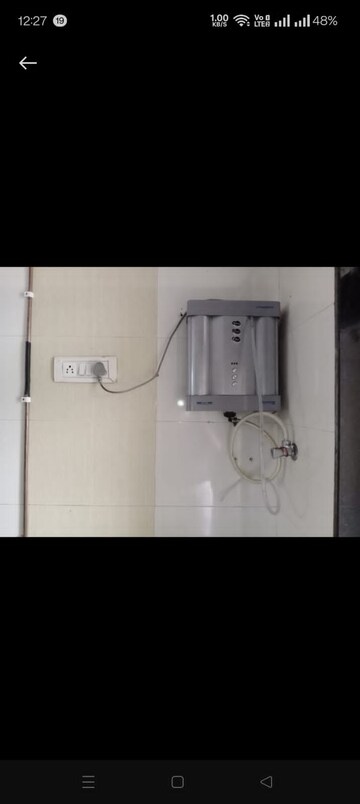 Bathroom in 1 BHK Apartment at New Krishna Tower, Kopar Khairane – for Rent