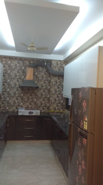 Kitchen in 3 BHK Builder Floor at Safdarjung Enclave – for Rent