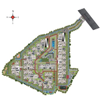 Master Plan in 4 BHK Apartment at Casagrand Evon, Kompally – for Sale